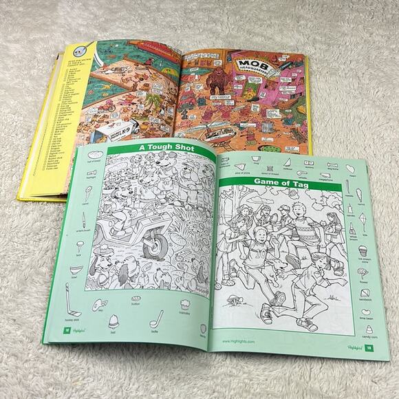 Book Bundle lot of 5 hidden object kids search and find puzzle picture books - Picture 6 of 12